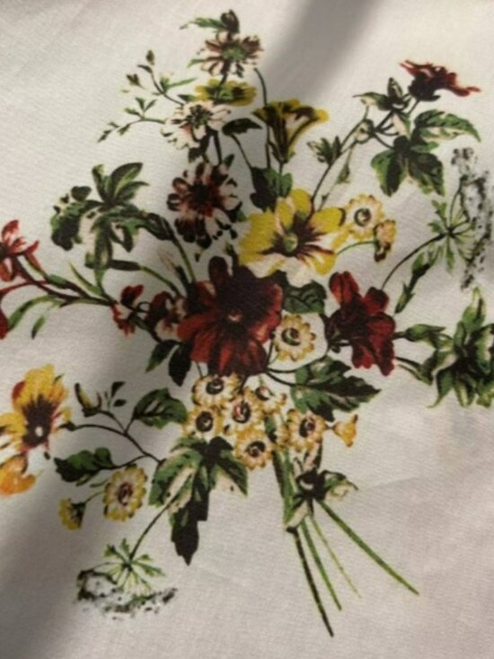 DOEN Kaira shirred floral-print organic cotton-poplin midi dress - Picture 12 of 14